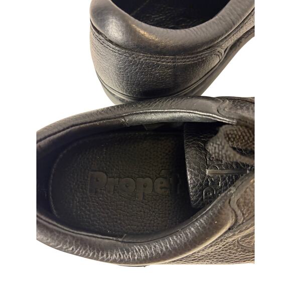 Propet Villager Men’s Black Leather Orthopedic Shoes Oxford 
Size 11 M4070 main image 8
